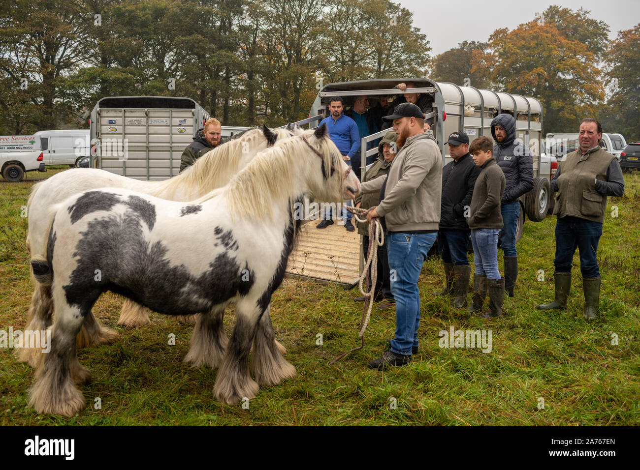 Stow Gypsy Horse Fair, Stow on the Wold, Cotswolds, Glouctershire