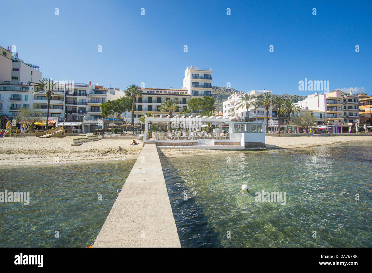 Pollensa village in majorca hi-res stock photography and images - Alamy