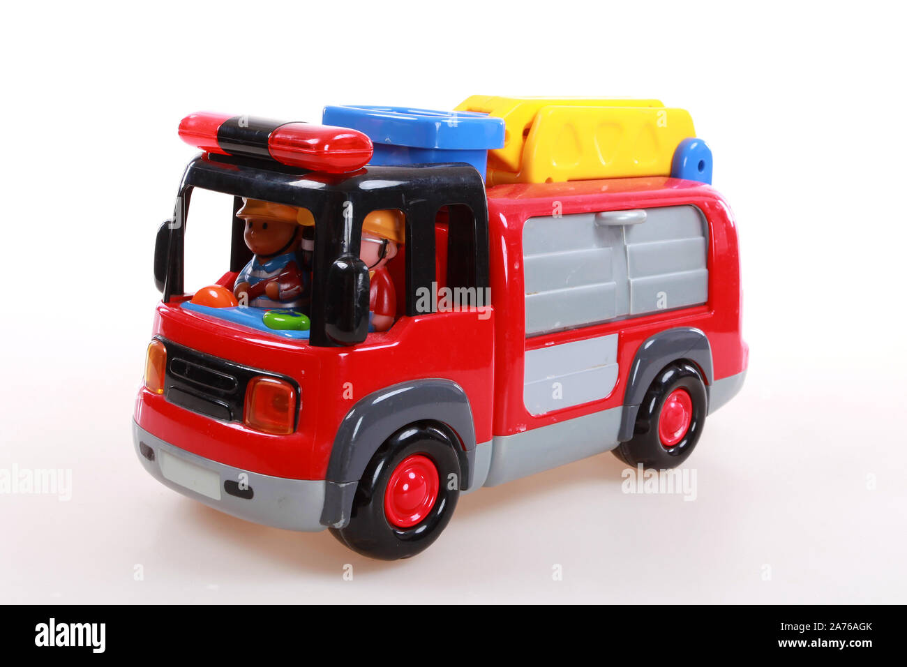 toy fire engine Stock Photo