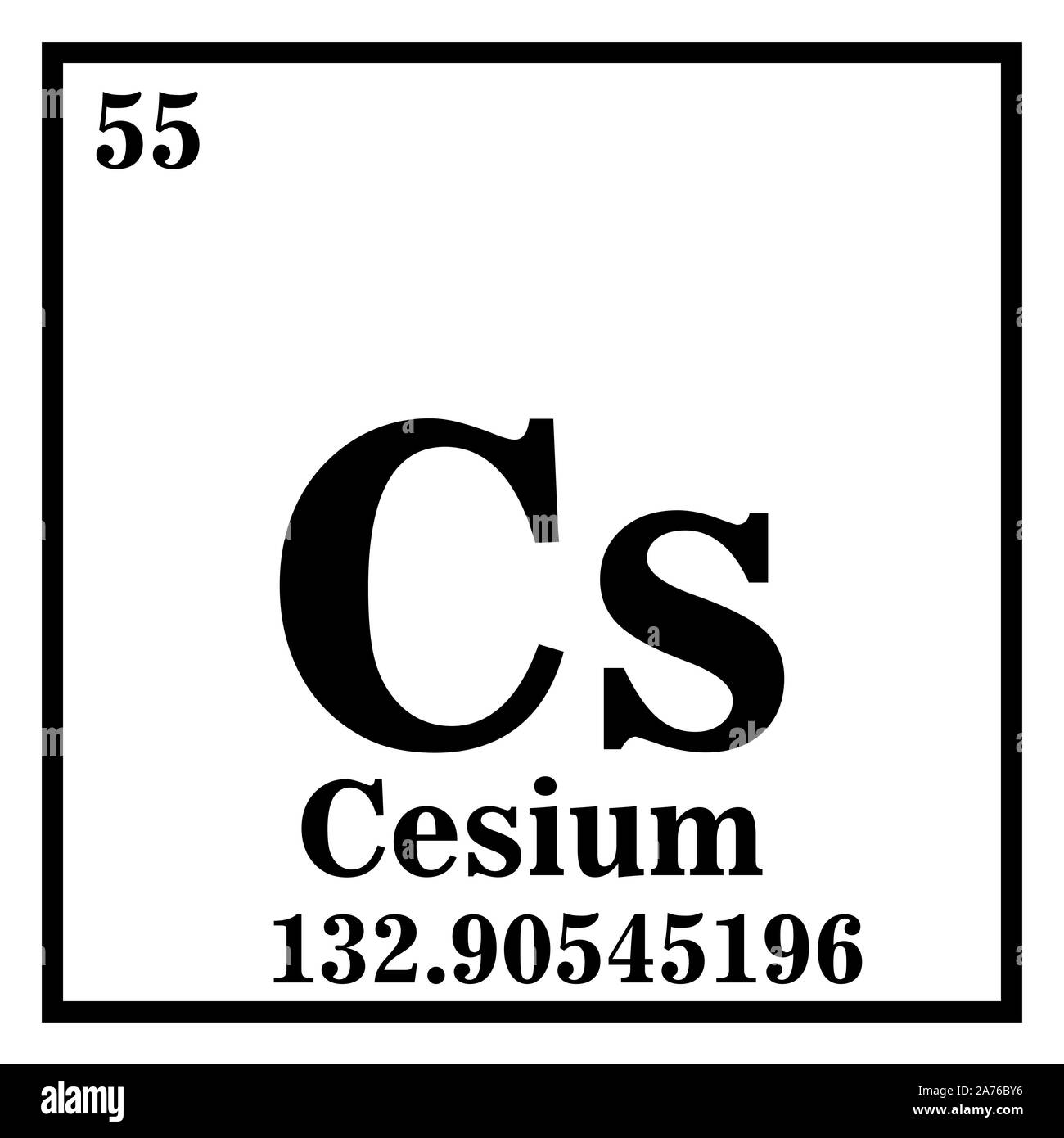Cesium High Resolution Stock Photography and Images - Alamy