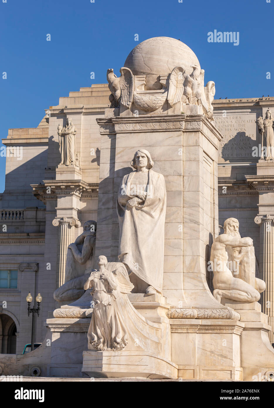 WASHINGTON, DC, USA Columbus Fountain, also known as Columbus