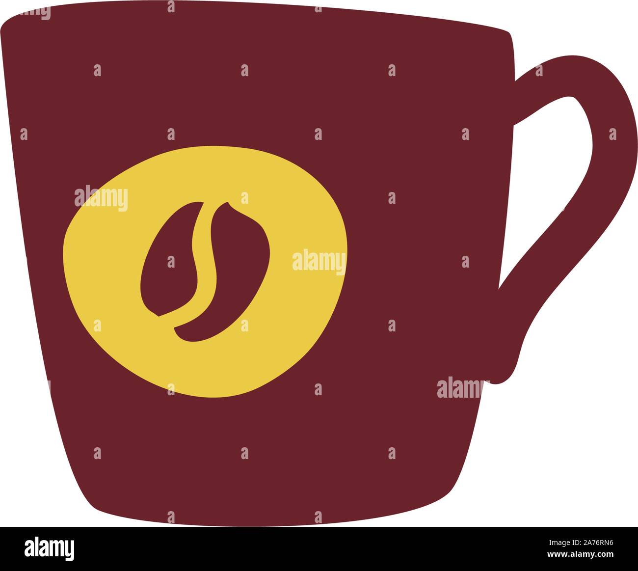 cup of coffee with white background vector illustration design Stock ...