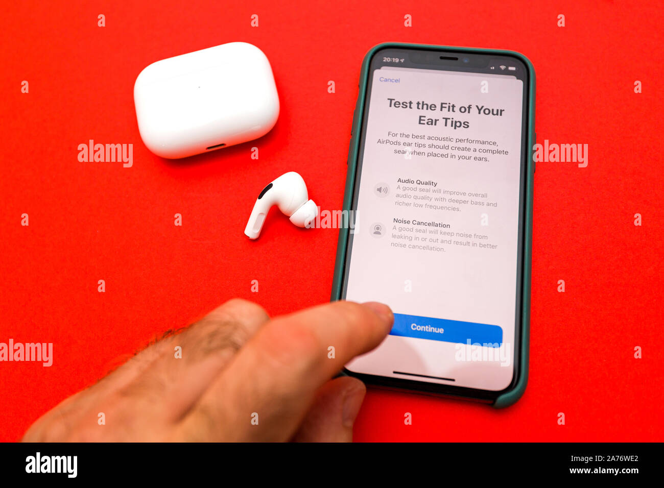 Apple Computers AirPods Pro headphones 
