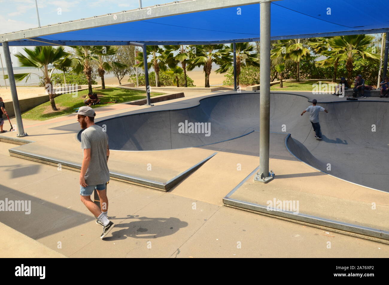 Skatepark Stock Photo