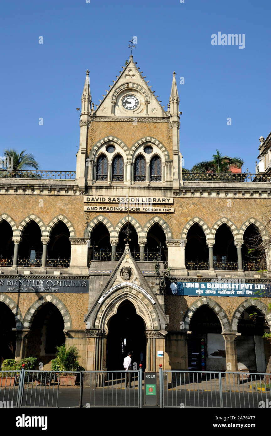 Mumbai; Maharashtra; India, Southeast Asia David Sassoon Library and