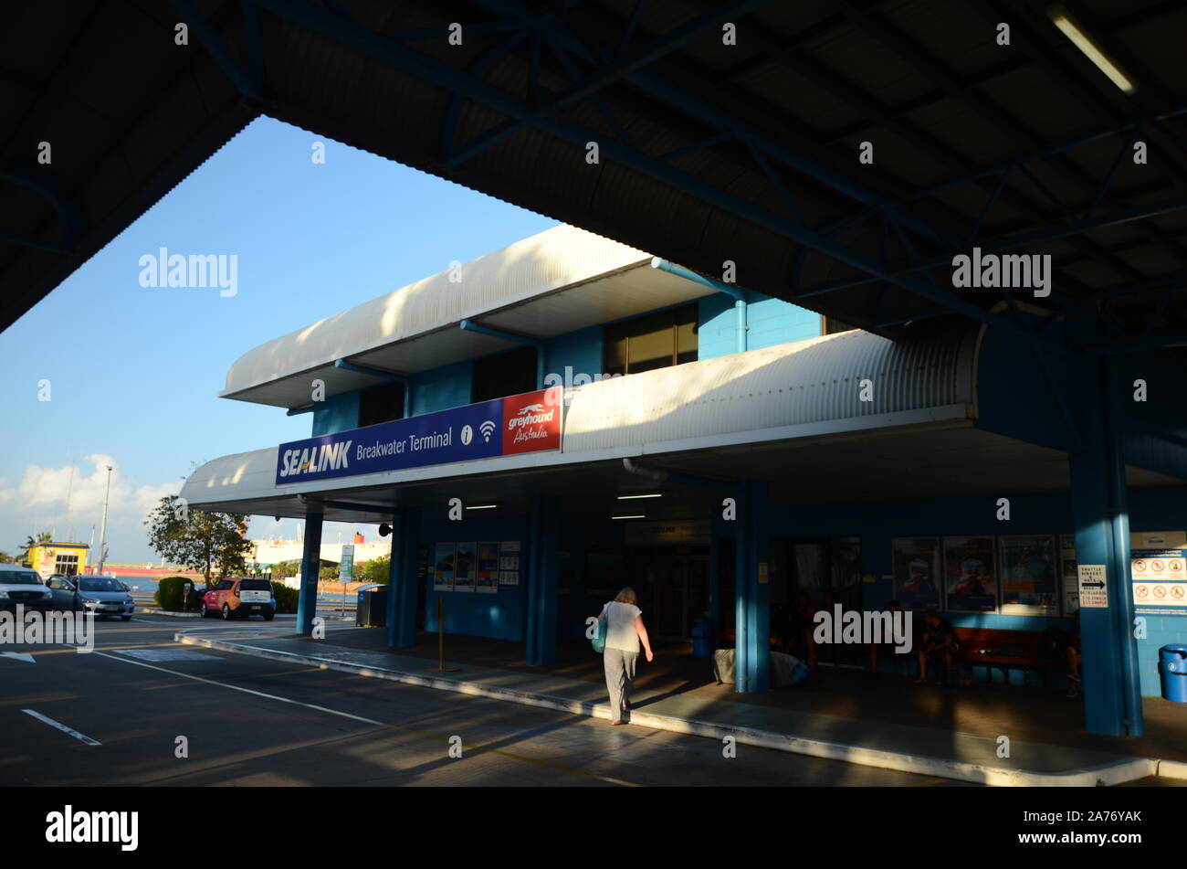 Nelly Bay Ferry Terminal, magnetic island Stock Photo - Alamy