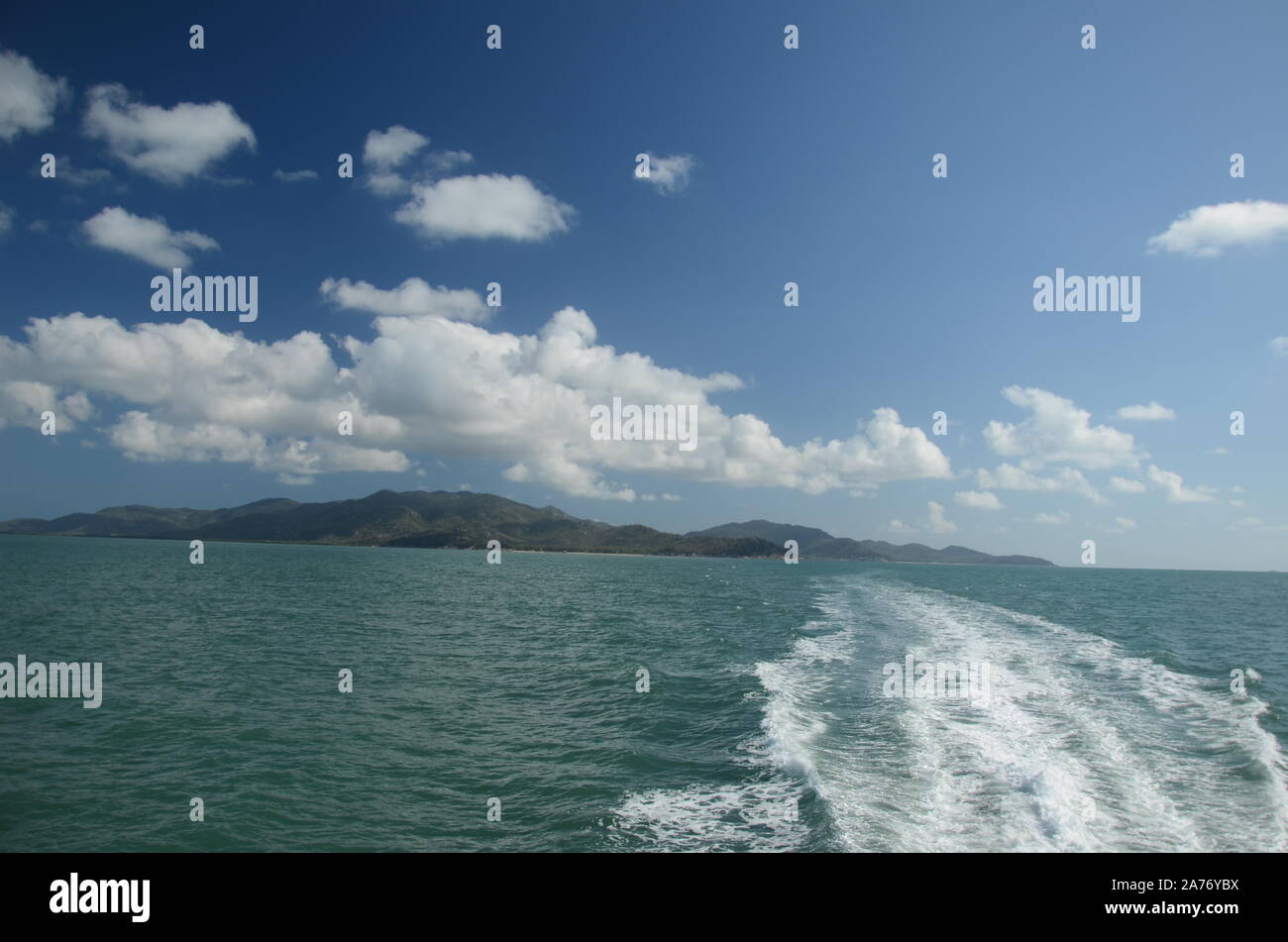 Townsville to magnetic island ferry terminal Stock Photo