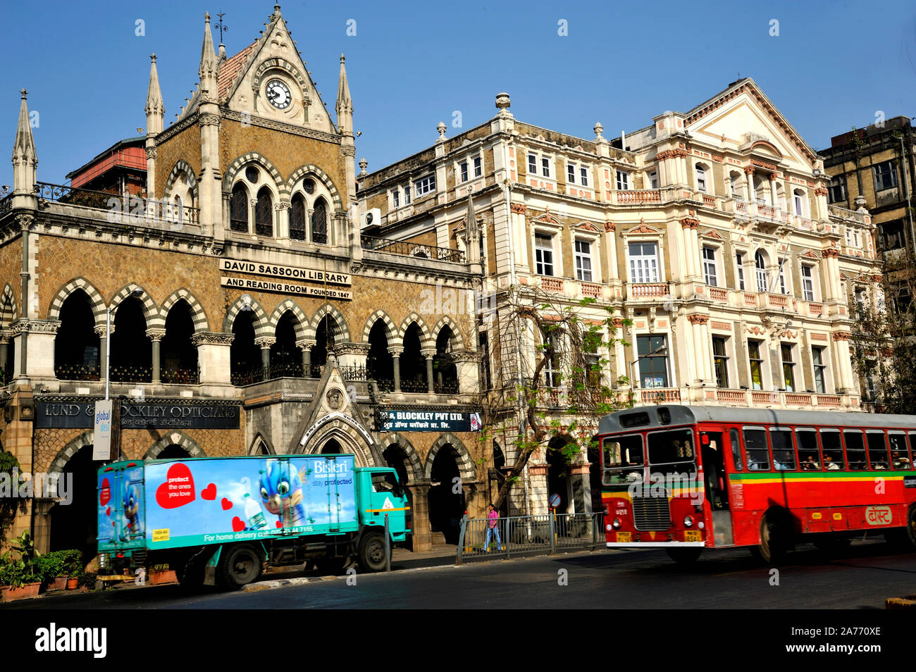 Mumbai; Maharashtra; India, Southeast Asia David Sassoon Library and