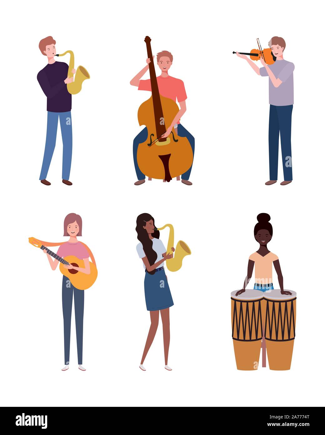 Crítico Jajaja legación group of young people playing musical instruments Stock Vector Image & Art - Alamy Crítico Jajaja legación group of young people playing musical instruments Stock Vector Image & Art - Alamy