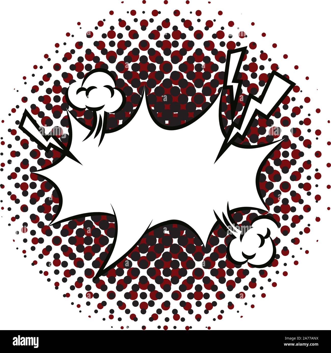 expresion splash pop art style Stock Vector Image & Art - Alamy