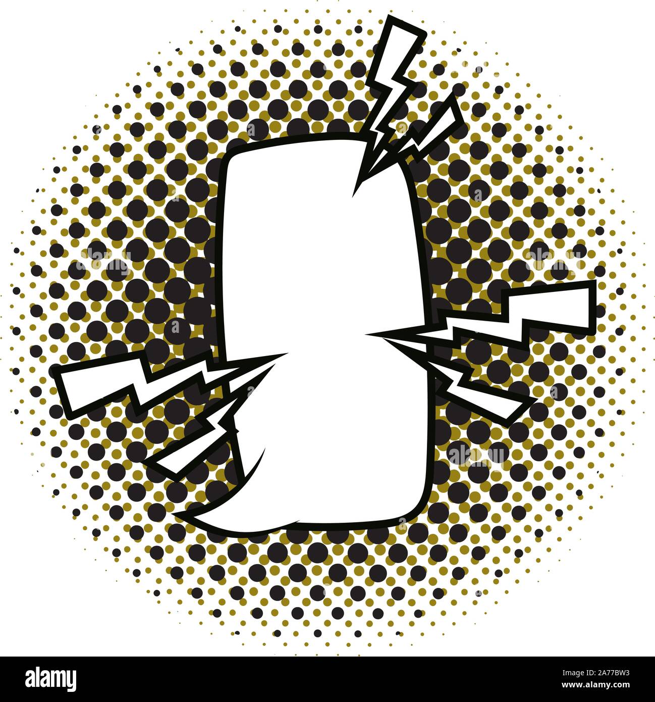 expresion speech bubble pop art style Stock Vector Image & Art - Alamy