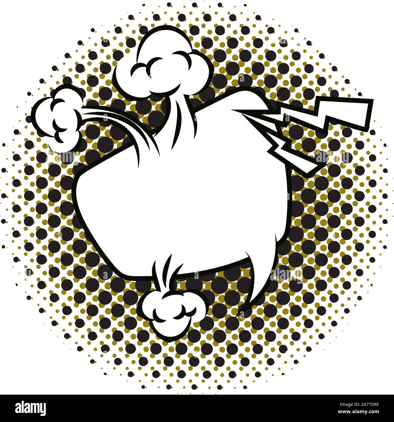 expresion speech bubble pop art style Stock Vector Image & Art - Alamy