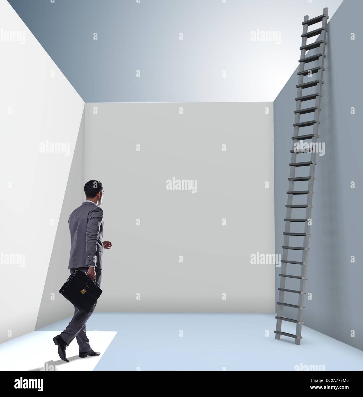 Avoiding ladder hi-res stock photography and images - Alamy