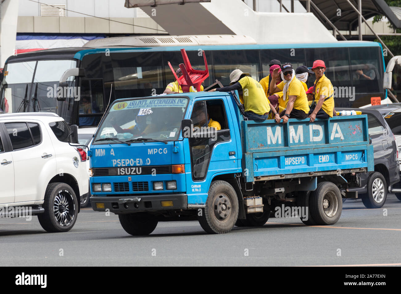 Filipino laborer hires stock photography and images Alamy