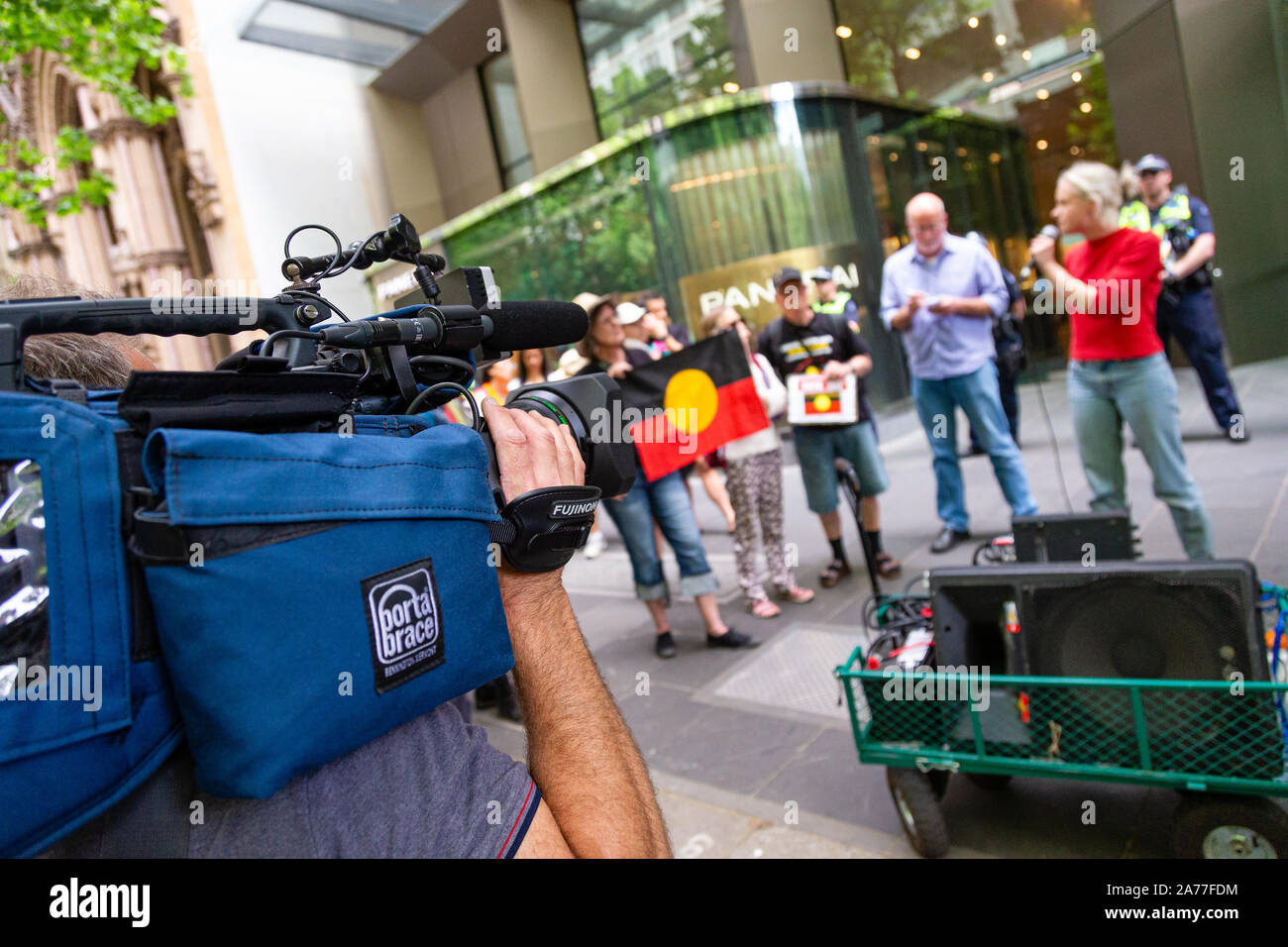Melbourne, Australia. 31 October, 2019. Climate Change Activists, known ...