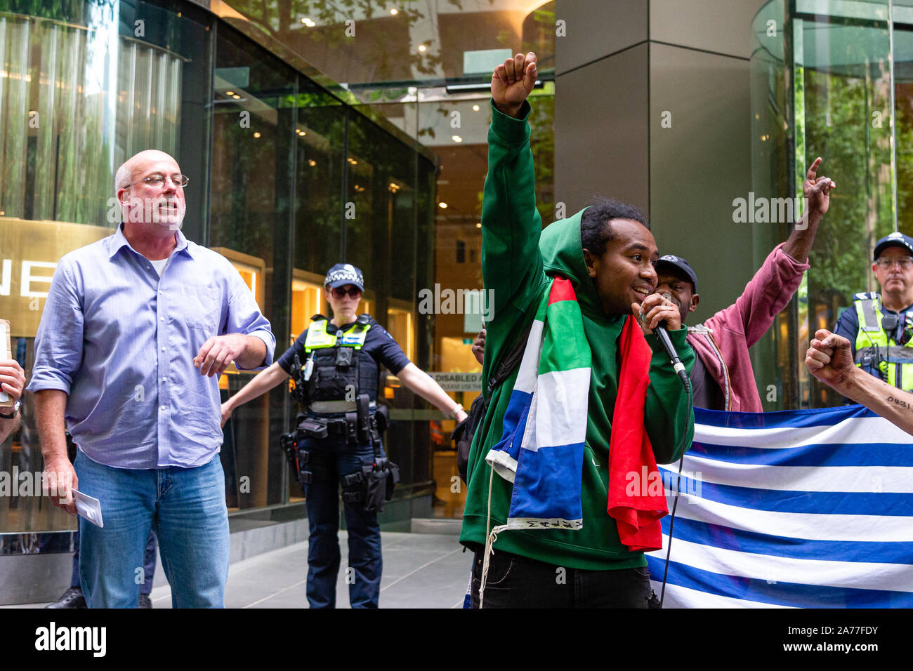 Melbourne, Australia. 31 October, 2019. Climate Change Activists, known ...