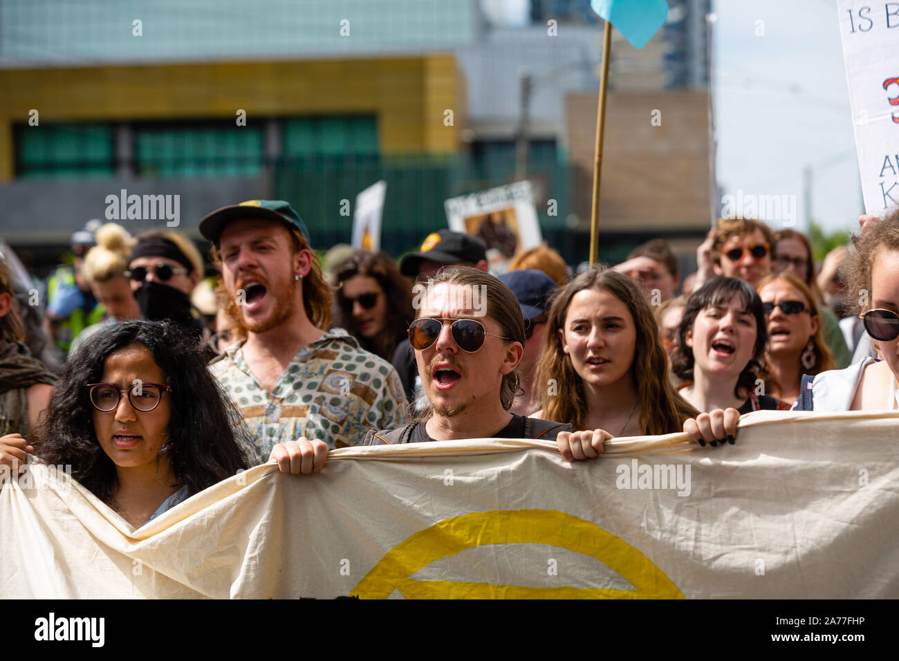 Imarc protest melbourne hi-res stock photography and images - Alamy