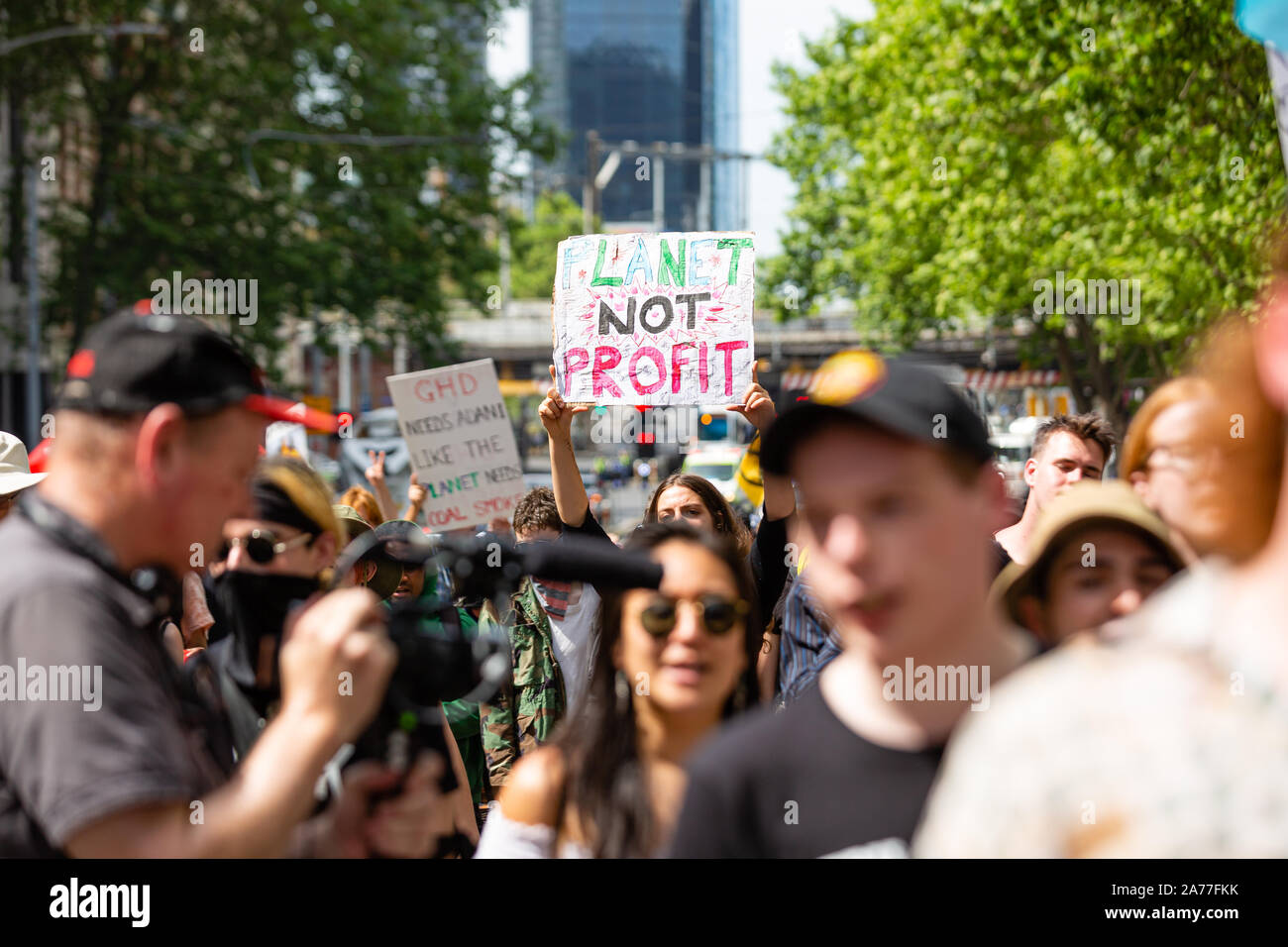 Imarc protest melbourne hi-res stock photography and images - Alamy