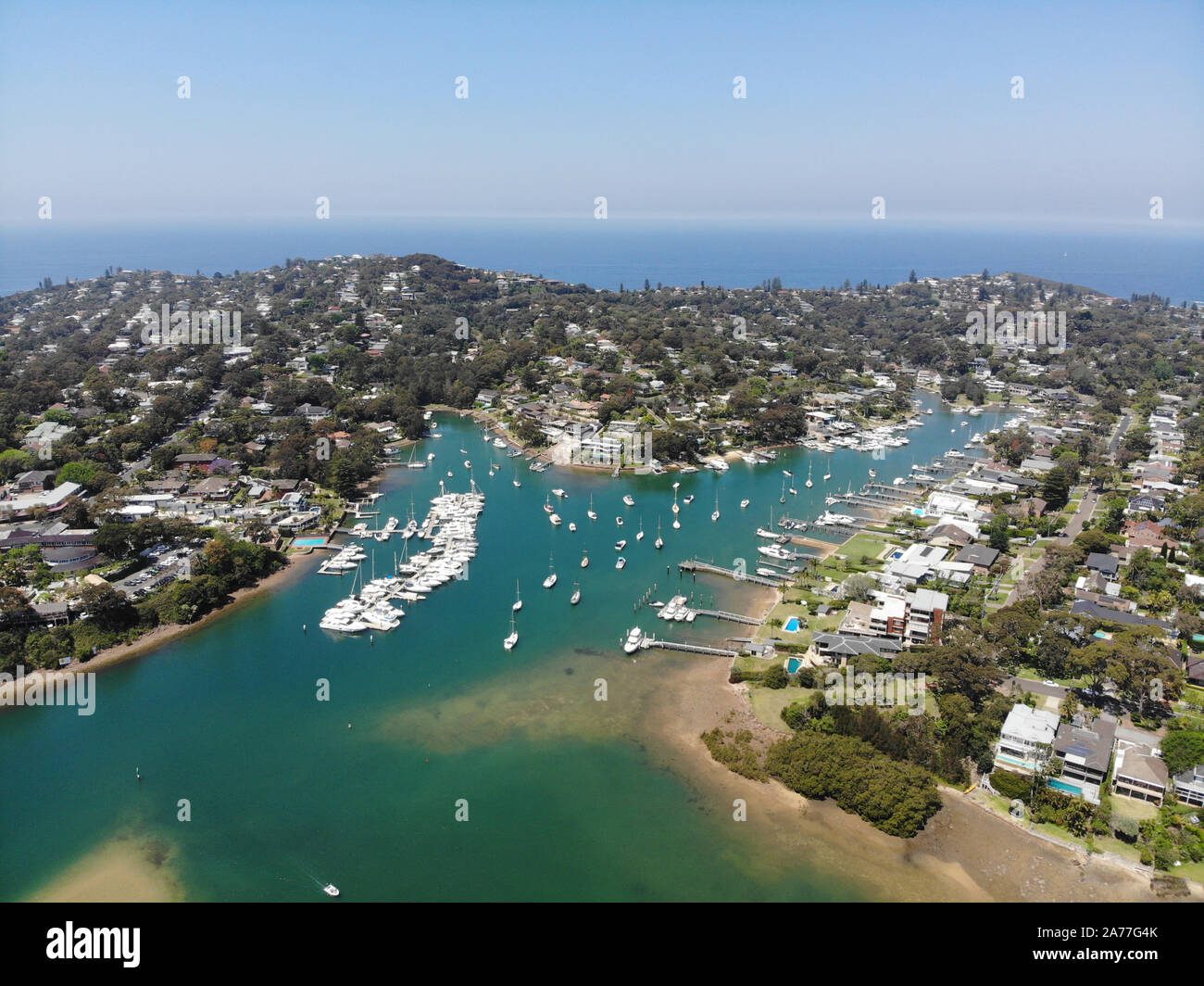 Northern Beaches Sydney NSW Aerial Stock Photo Alamy
