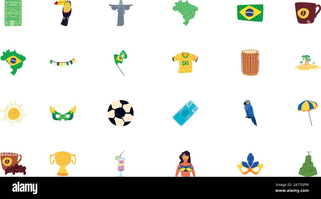 samba de janeiro football clipart