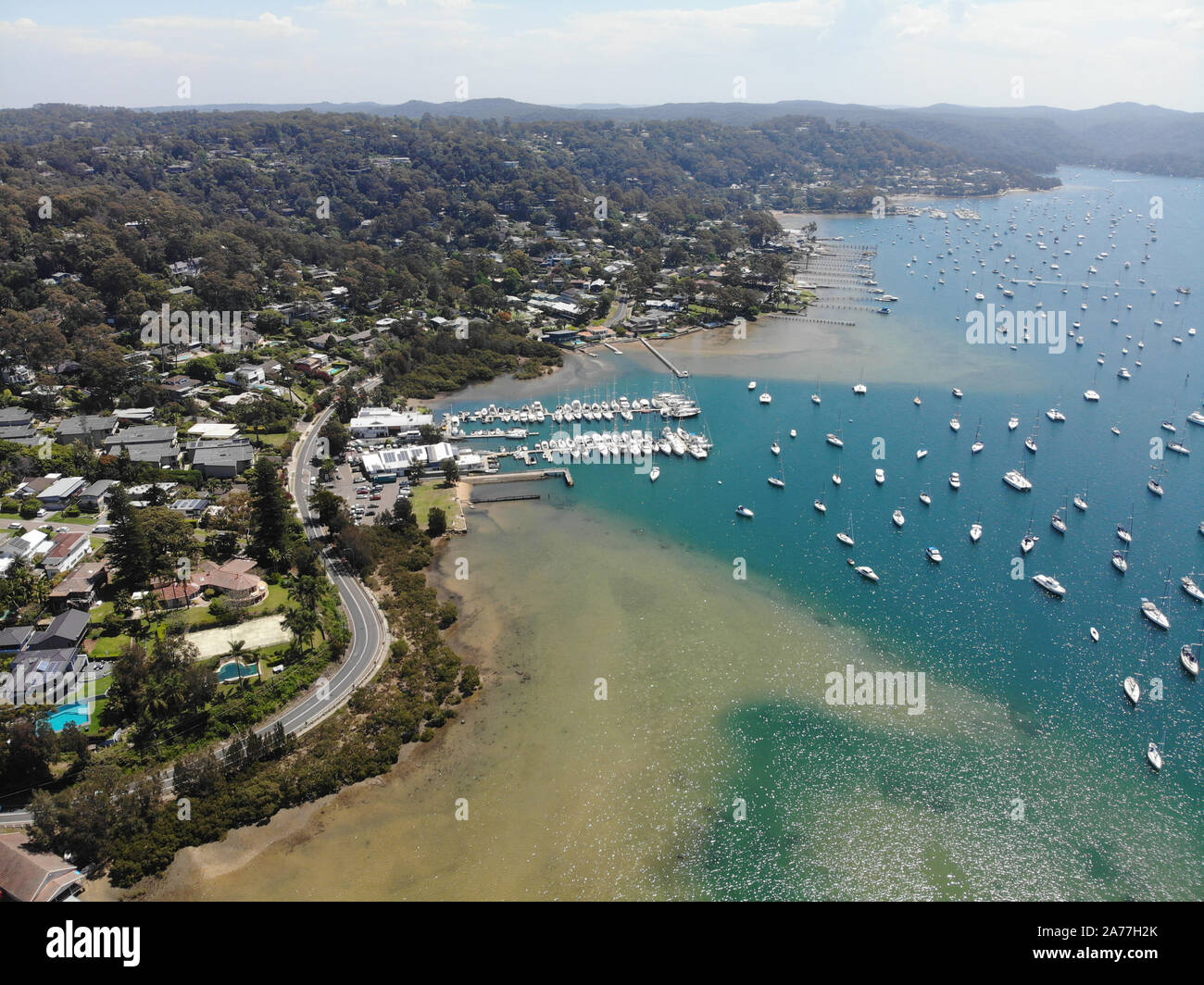 Northern Beaches Sydney Aerial Stock Photo Alamy