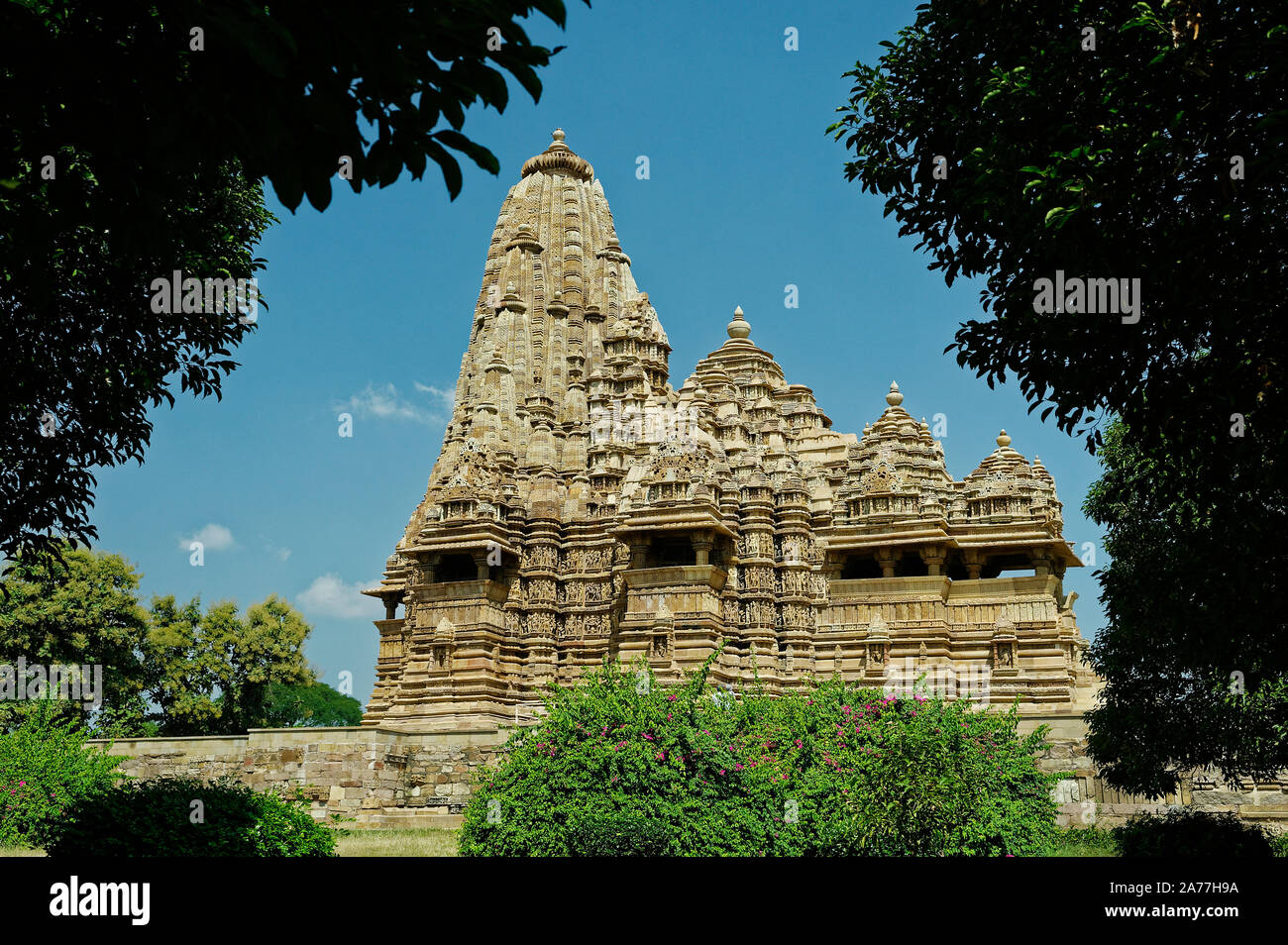 Kandariya Mahadeva Temple Stock Photo - Alamy