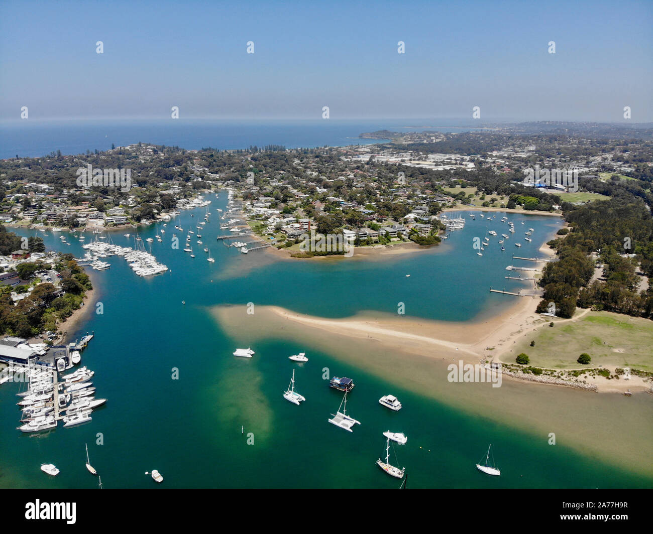 Northern Beaches Sydney Aerial Stock Photo Alamy