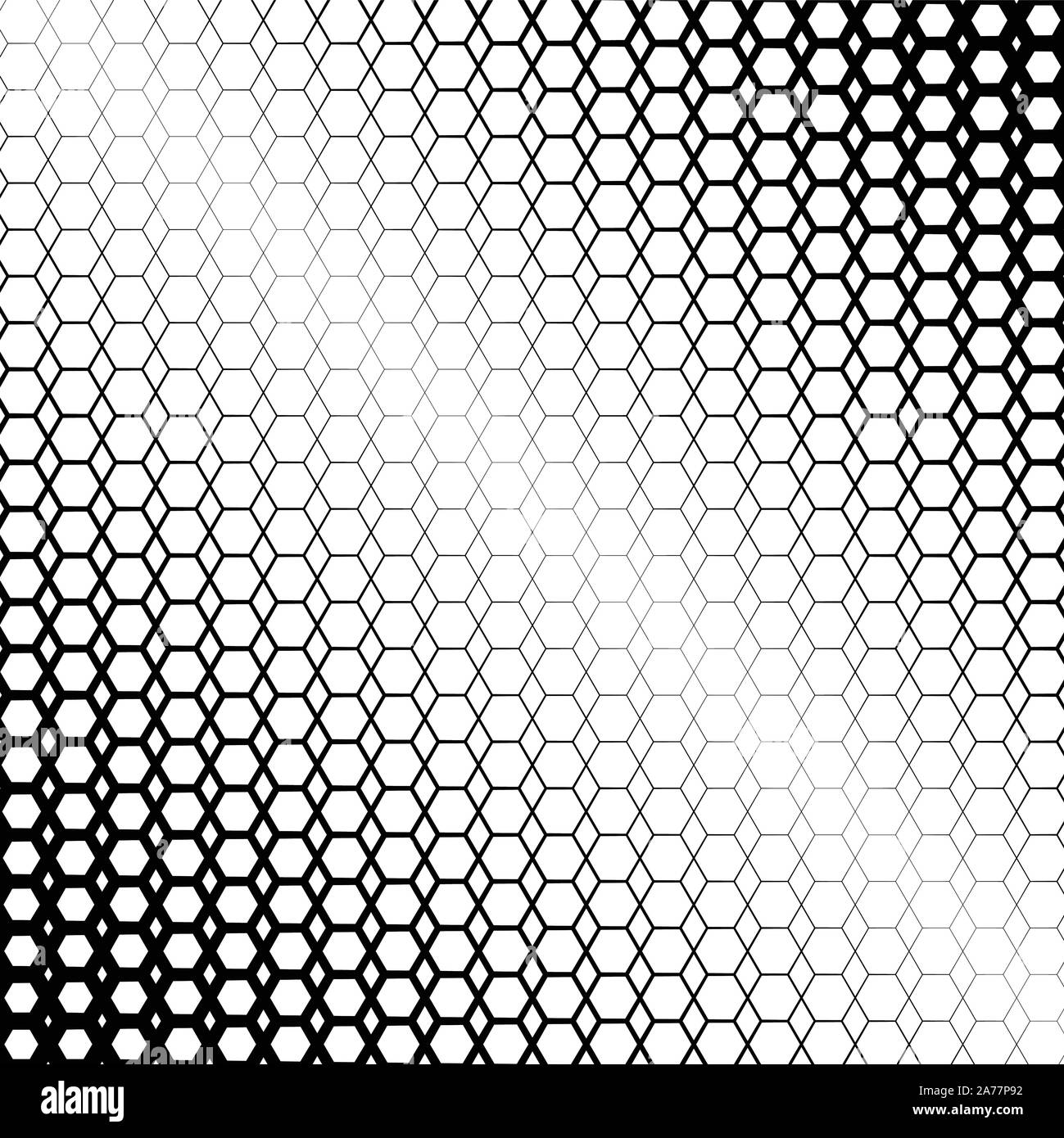 Background with gradient of black and white hexes Stock Vector Image ...