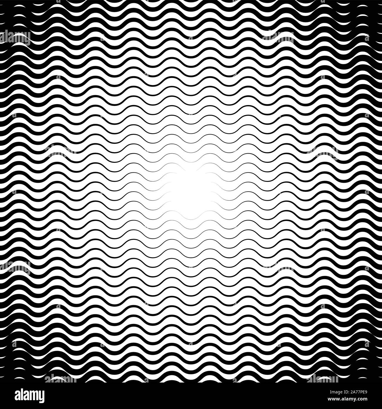 Background with gradient of black and white wave lines Stock Vector ...