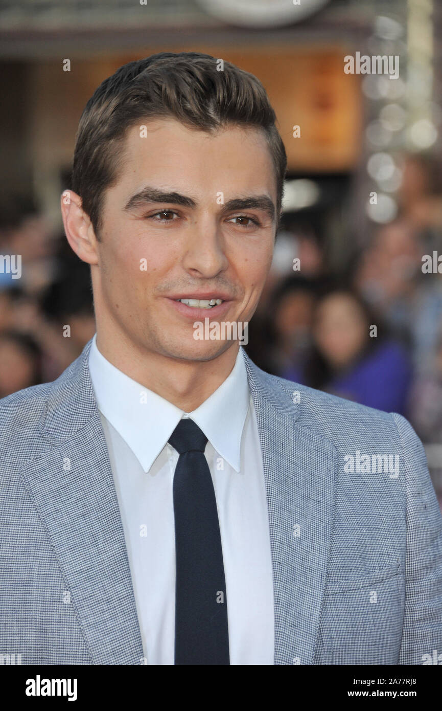 Members of the cast of Neighbors arrive at the film's world premiere at  the Regency Village Theatre on Monday, April 28, 2014, in Los Angeles.  Pictured from left are Dave Franco, Jerrod