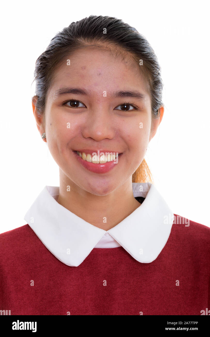 Filipino woman face hi-res stock photography and images - Alamy