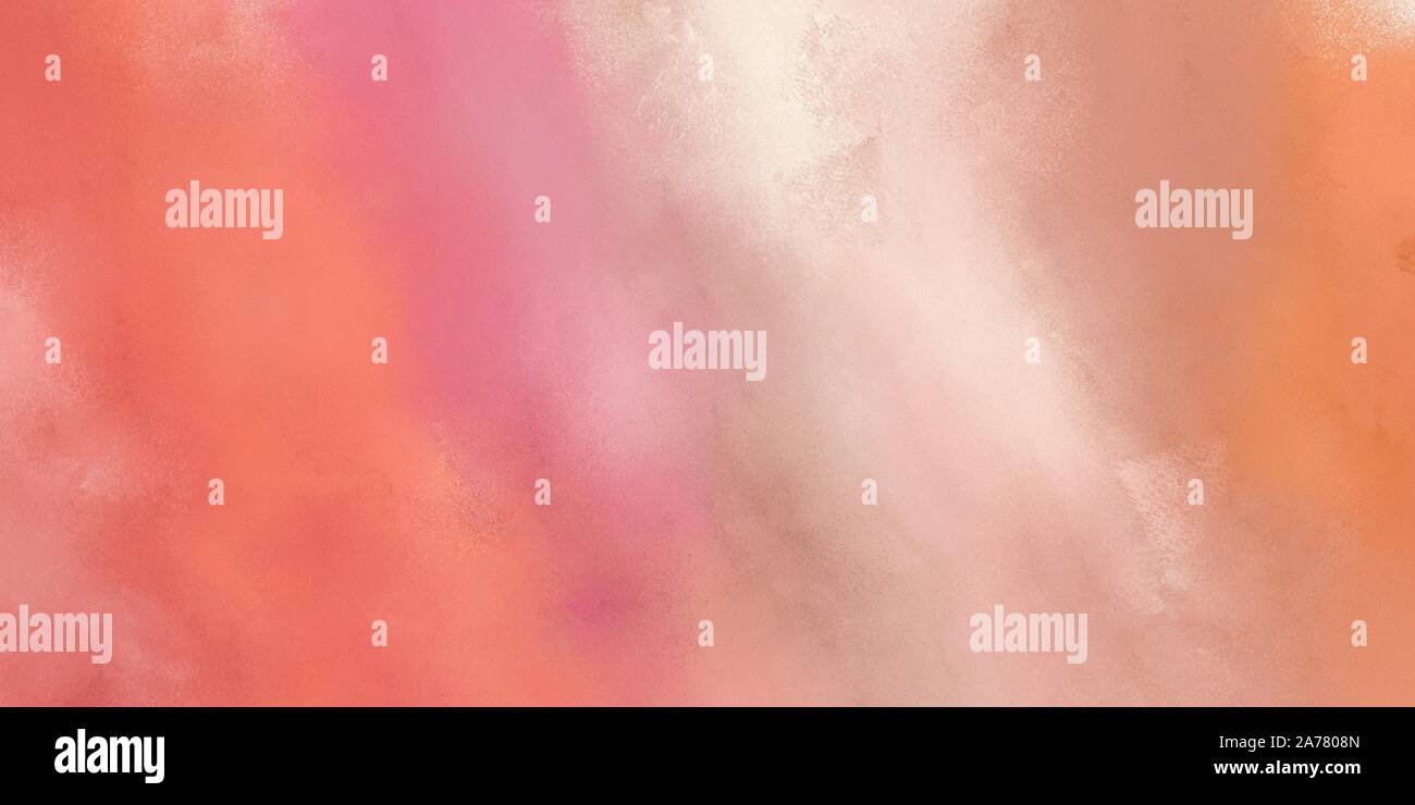 diffuse brushed / painted background with dark salmon, light coral and