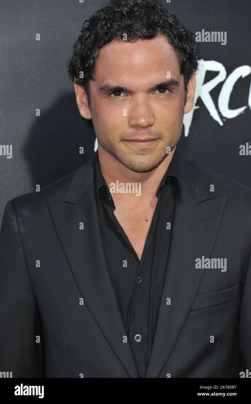 LOS ANGELES, CA - JULY 23, 2014: Reece Ritchie at the premiere of his ...