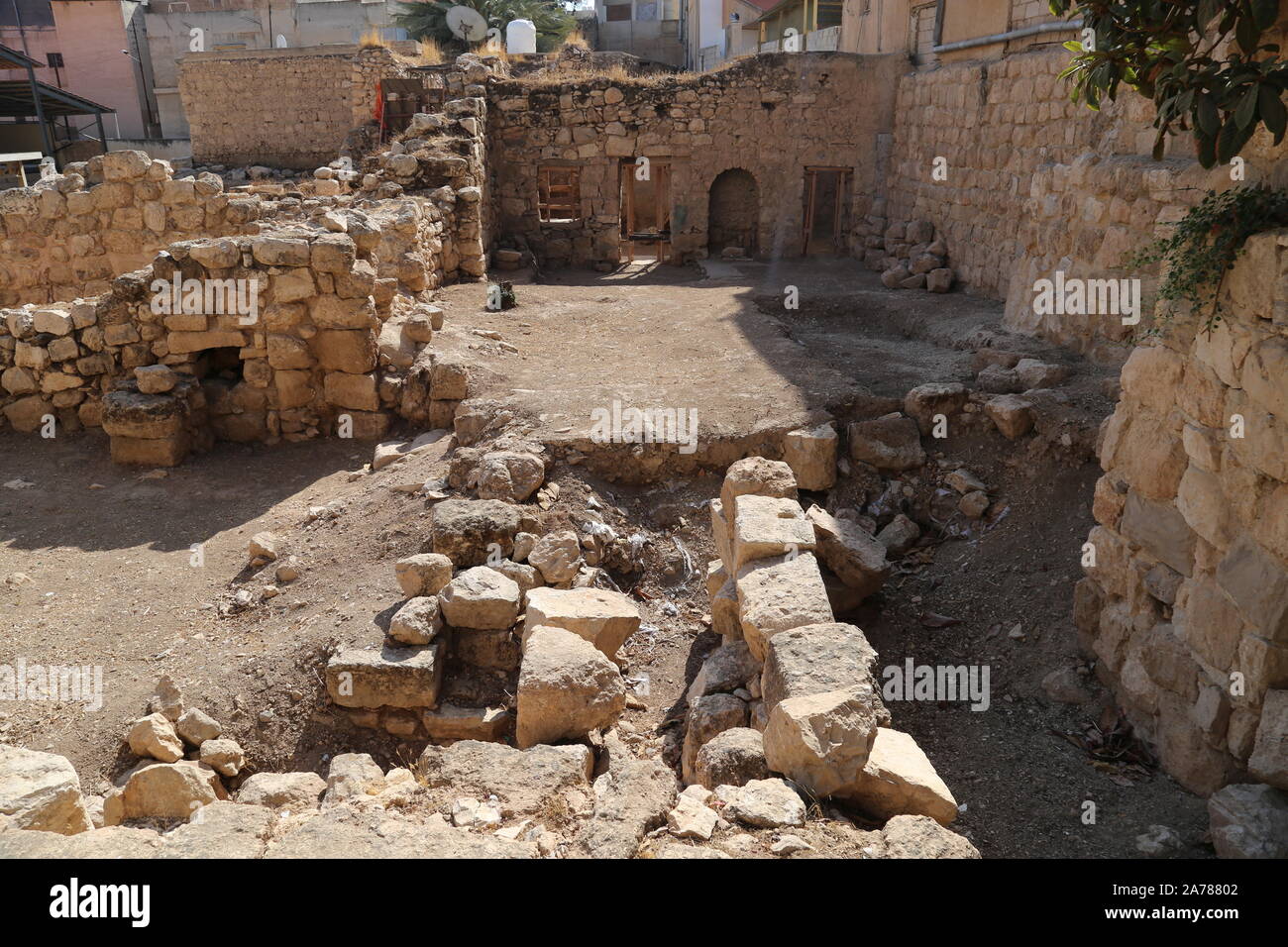 Burnt Palace Archaeological Park Al Hussein Bin Ali Street Madaba Madaba Governorate Jordan