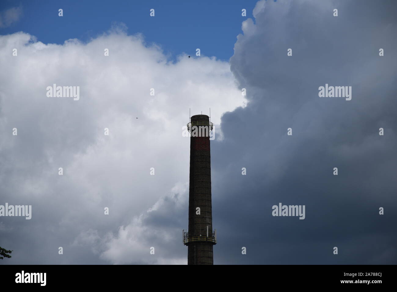 Chimney-stalk Stock Photo