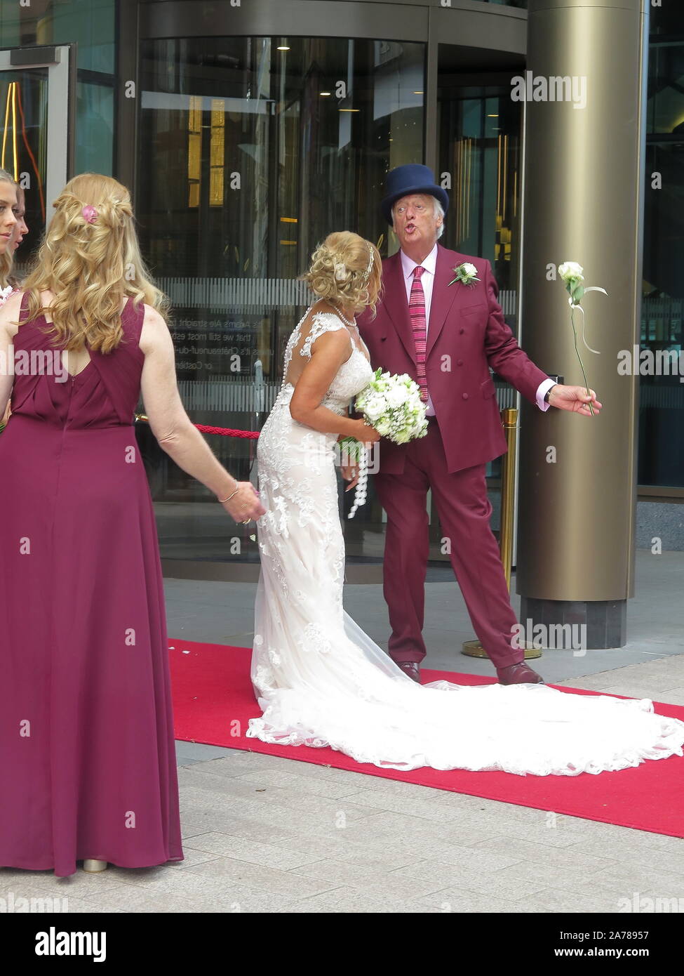 Top Barrister Michael Mansfield QC marries Yvette Greenway in Belfast