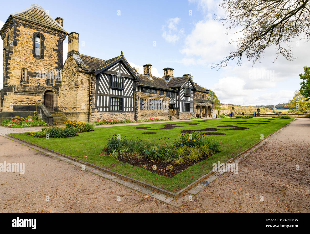 The wonderful and historic Shibden Hall in Halifax, West Yorkshire Stock Photo