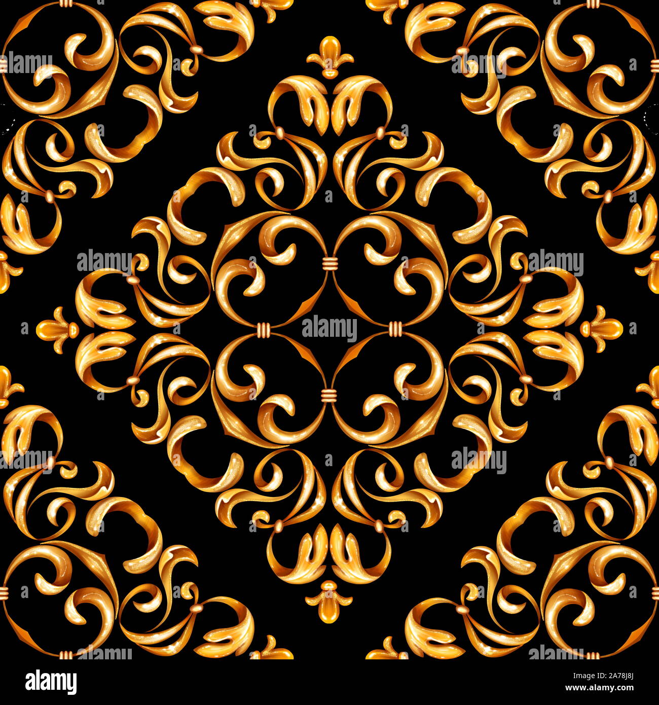 Seamless royal renaissance artistic hi-res stock photography and images ...