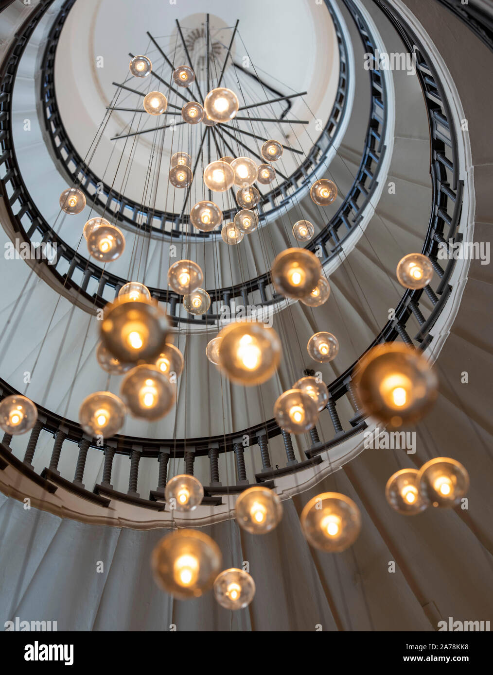 The Spiral Staircase at Heal's Department Store in London, England UK ...