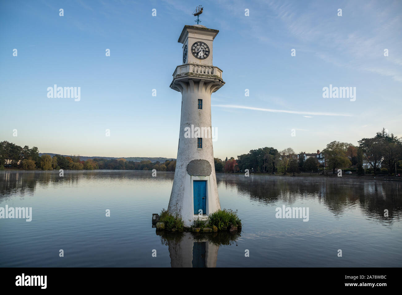 Roath park clock tower hi-res stock photography and images - Alamy