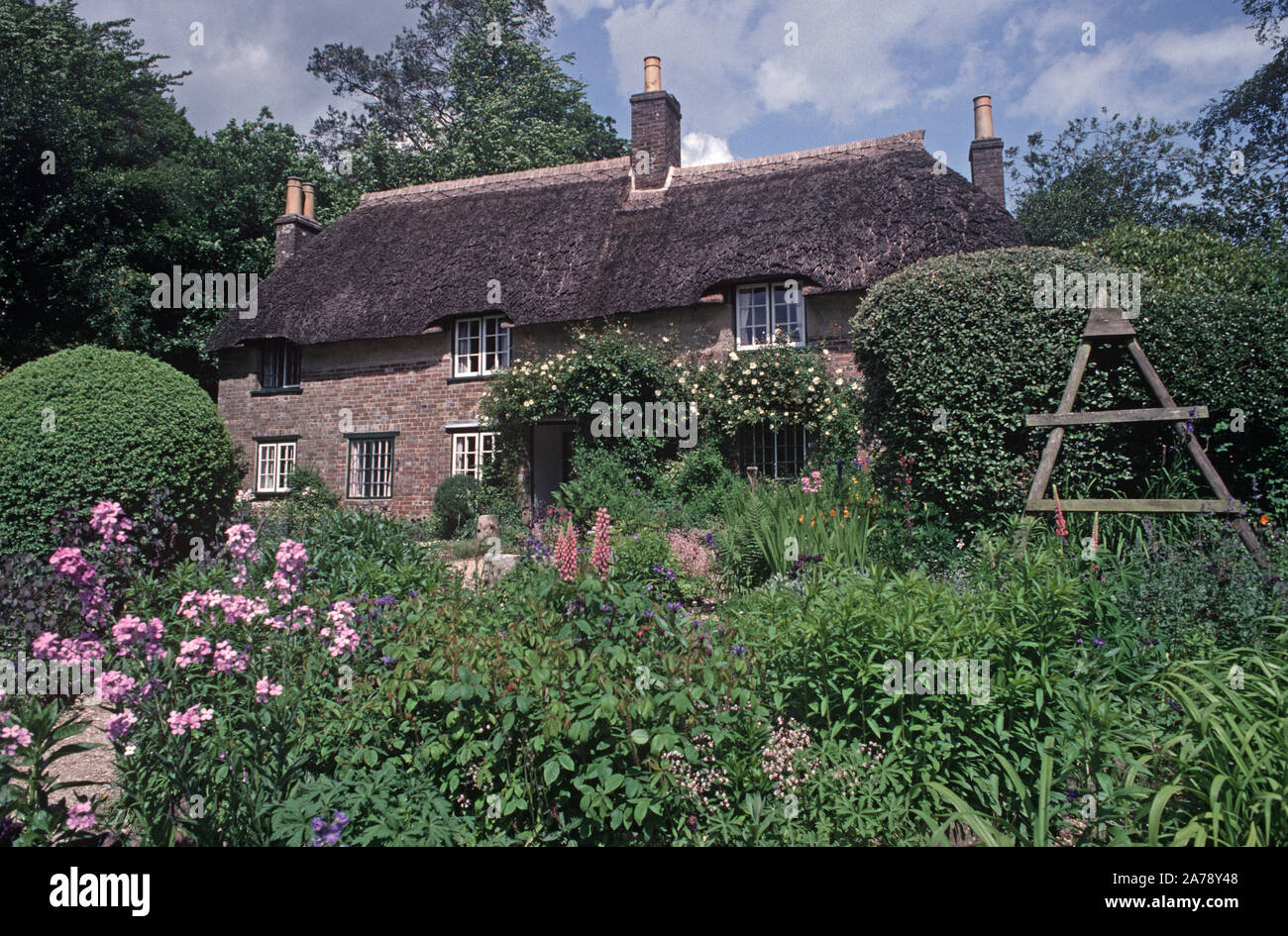Thomas Hardy cottage, birthplace of English Author Thomas Hardy, 1840