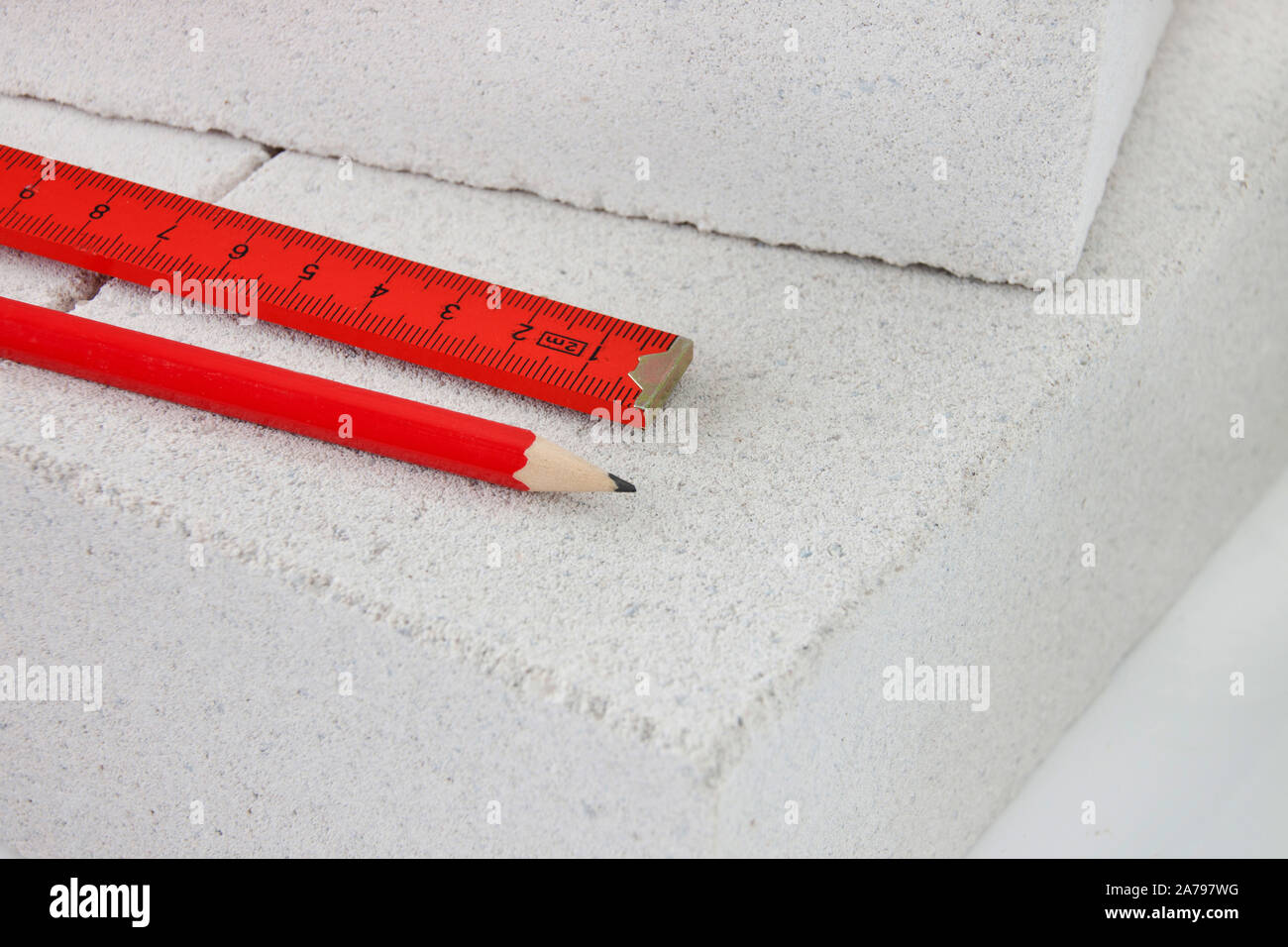 Building - handcraft tool Stock Photo