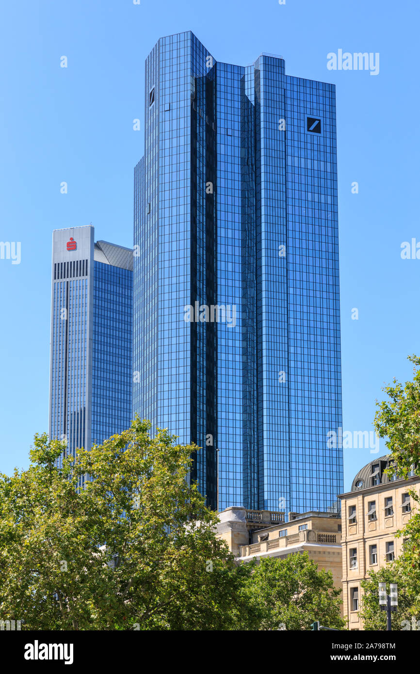 Deutsche Bank Twin Tower Hi Res Stock Photography And Images Alamy