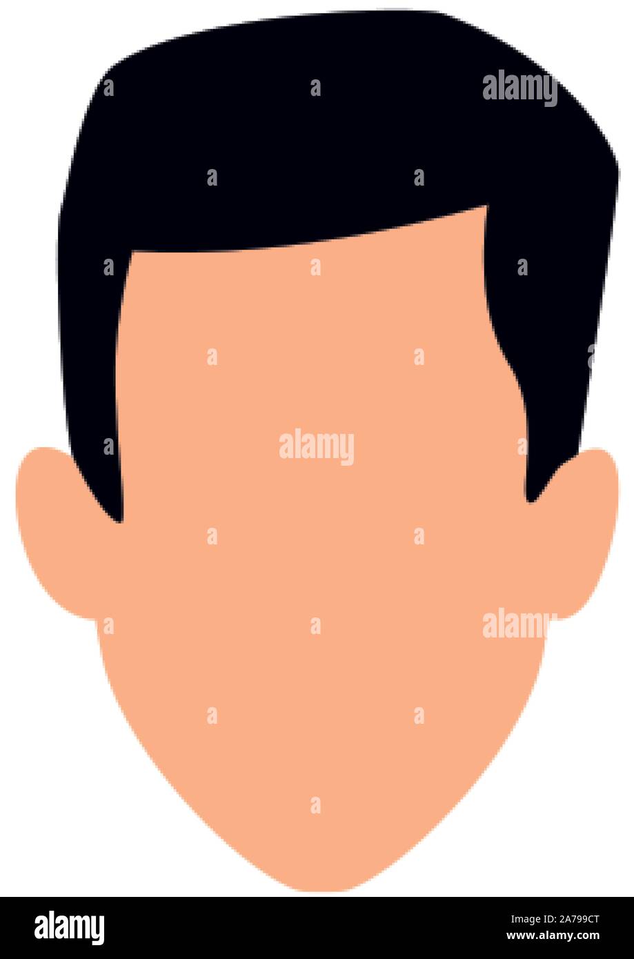 avatar man head icon, flat design Stock Vector Image & Art - Alamy