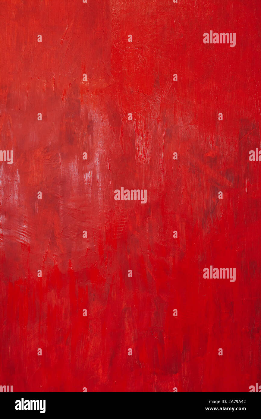 paint red background structure painted with painted wall Stock Photo