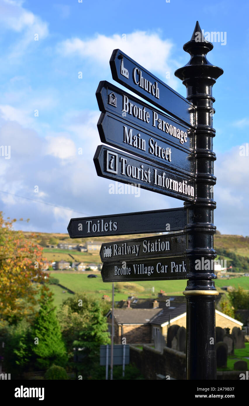 Bronte country sign hi-res stock photography and images - Alamy