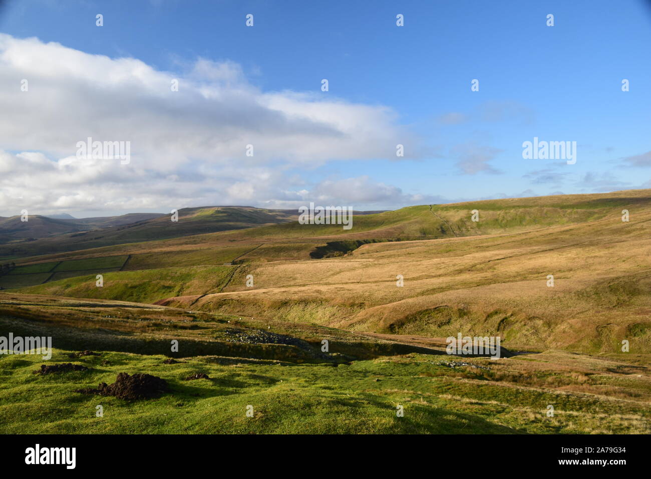 Yorkshire Dales National Park views Stock Photo