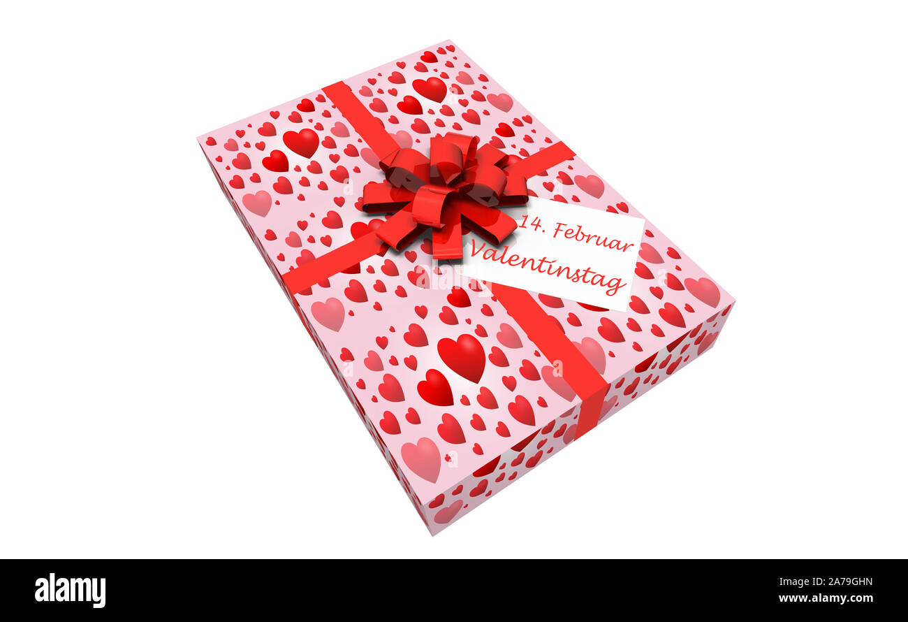 3D gift boxes with bow on white background Stock Photo - Alamy