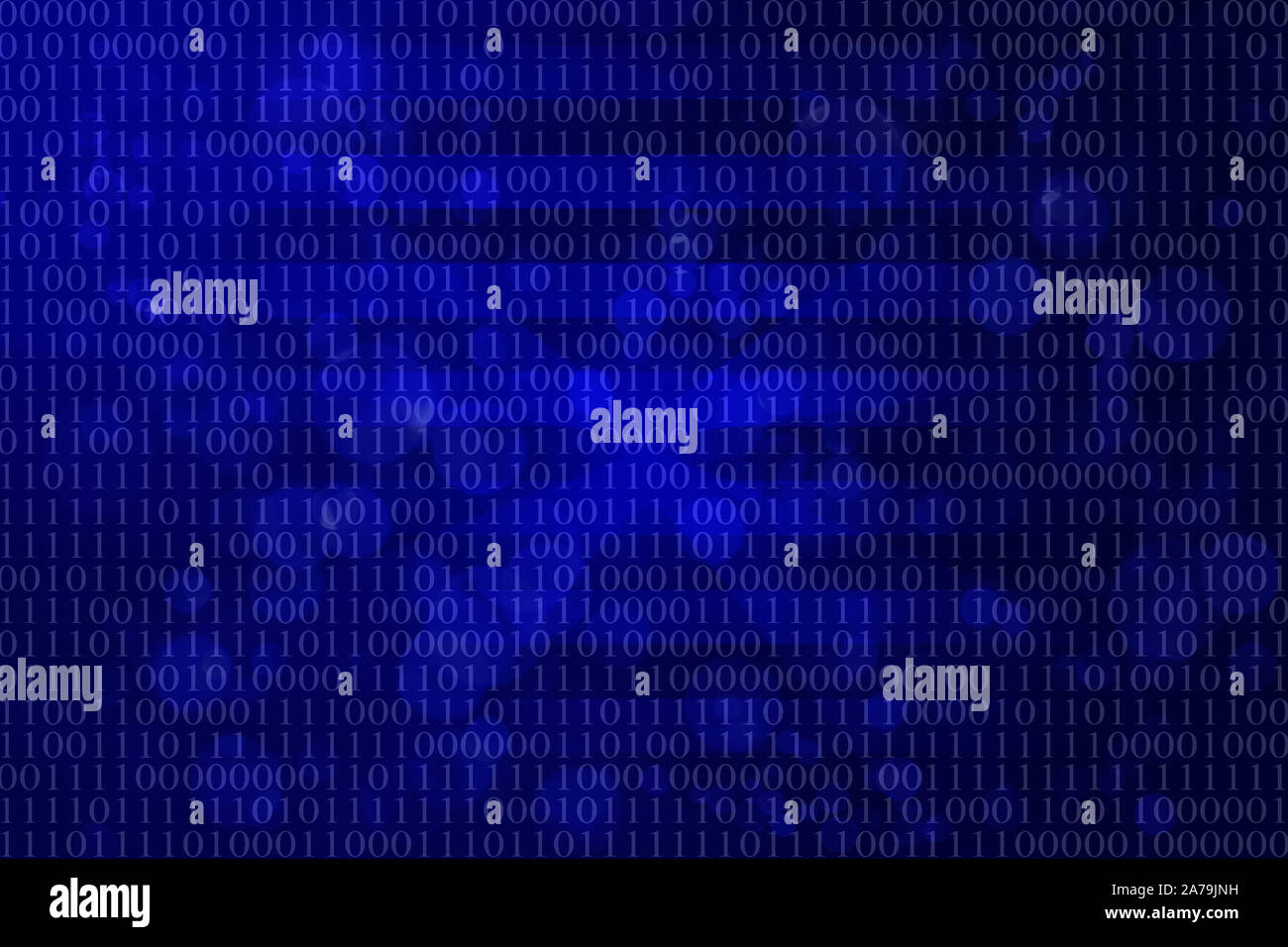 Blue binary code as background Stock Photo Alamy