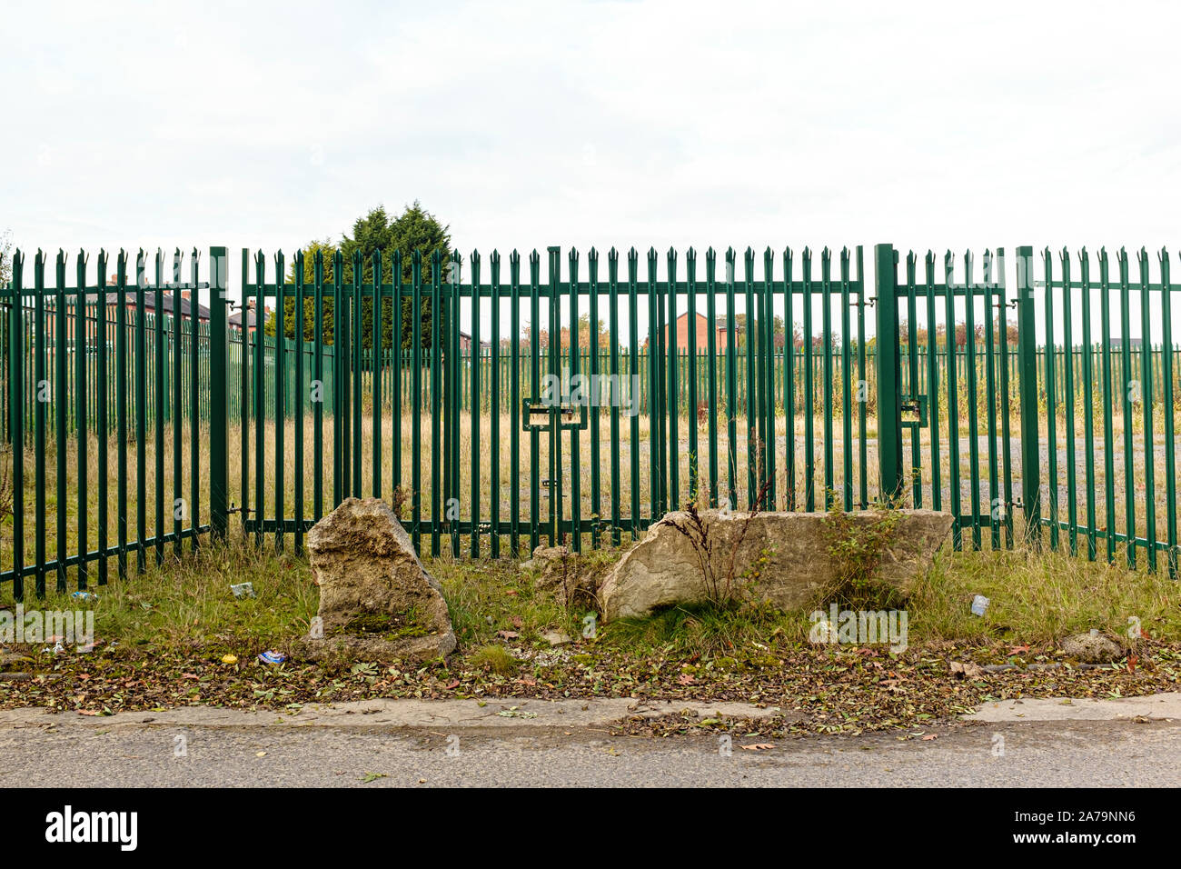 Perimeter Security Fence High Resolution Stock Photography and Images